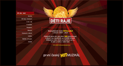 Desktop Screenshot of detiraje.cz